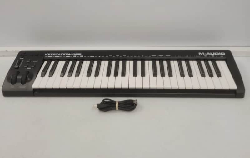 M-Audio Keystation 49 MkIII MIDI Keyboard Controller 2019 - Present - Black image 1