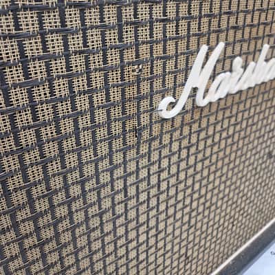 Marshall 1960B 4x12" Straight Guitar Speaker Cabinet 1974-1975 - Black (C013-A36) image 7