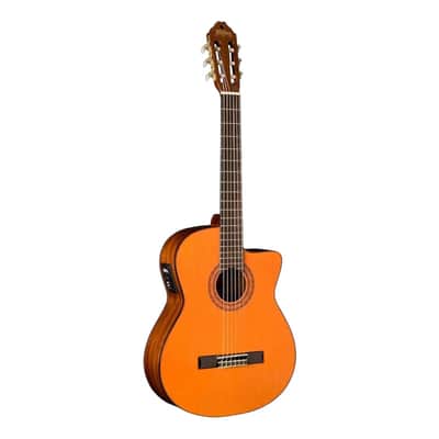 Washburn C5CE Cutaway Classical Electric Guitar (Natural) *USA Small Business* image 1