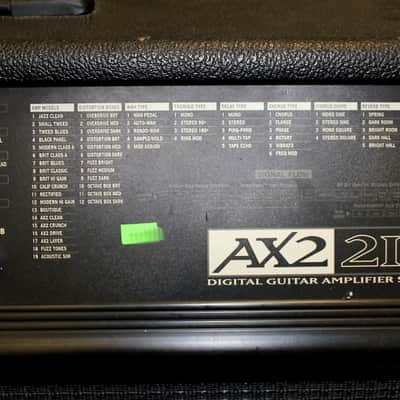 Line 6 AXSys AX2 212 Digital Modelling Guitar Amplifier image 2