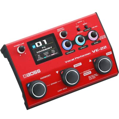 Boss VE-22 Vocal Performer | Vocal Effects & Looper Pedal image 2