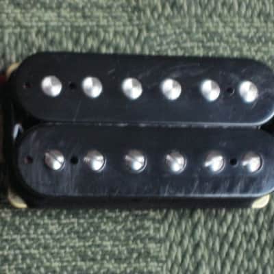 ONE used (less than light average wear) Epiphone BHC 57(CH)G Black Humbucker, 8.7k, Alnico V (+ screws & springs) for DOT: can go in Neck or Bridge position / for LP: Neck position / for SG Neck position (from 2010s) image 4