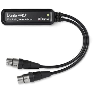 Audinate Dante AVIO 2-Channel Analog Input Adapter for Dante Audio Network image 4