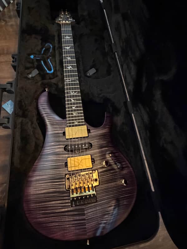 PRS Limited Edition Herman Li Signature Chleo 2025 - Present - Charcoal Purple Burst image 1