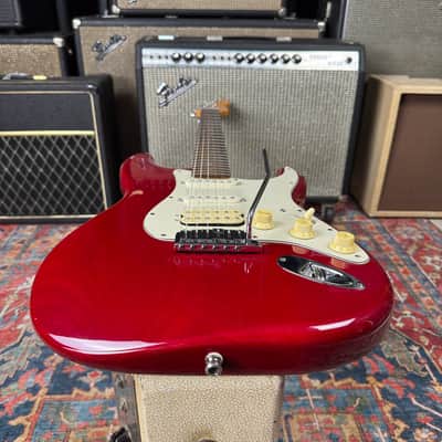 1998 Fender American Deluxe HSS Stratocaster w/Roller Nut & HSC image 22