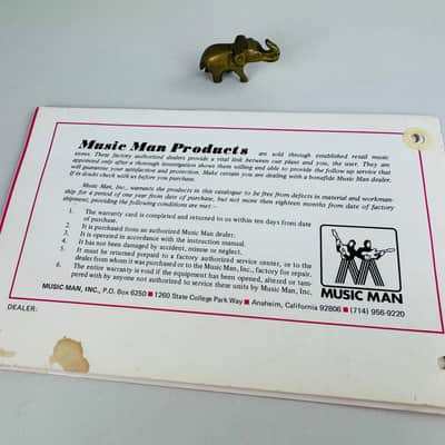 Music Man Amplifier Catalog & Price List – “Badge of Merit” Era 1975 image 4