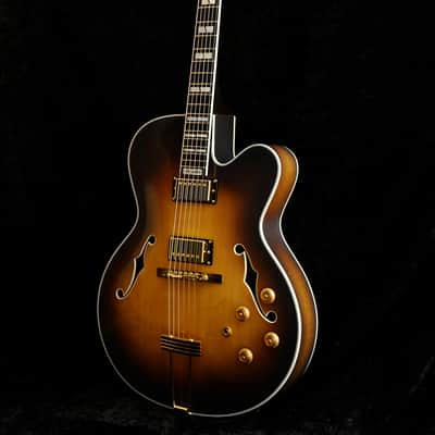 Cross Guitars GeFellers- Handbuilt Archtop 2017 - Smoky Gloss Sunburst image 1