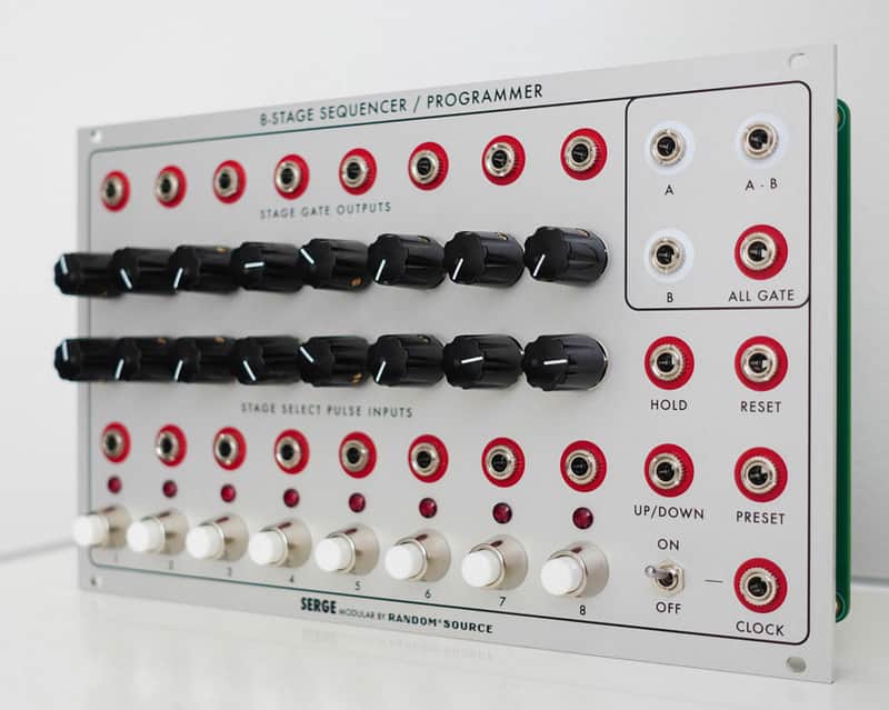 Serge Modular SEQ8 XL Special (4U pushbuttons) image 1
