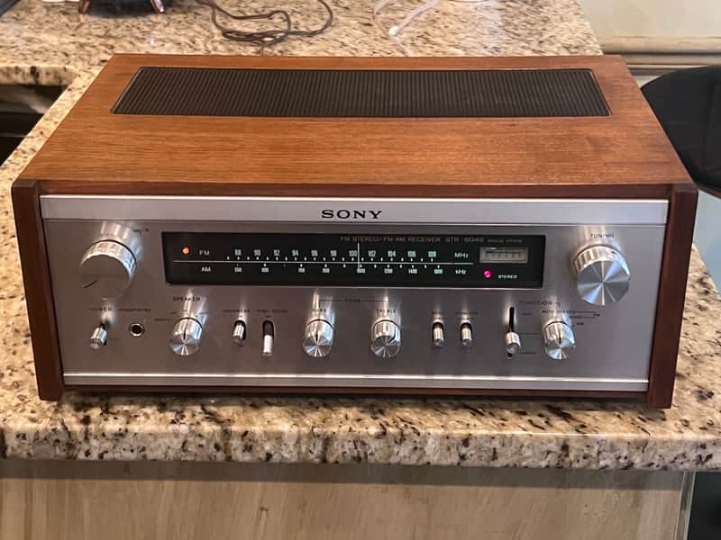 Vintage Sony STR 6045 Stereo Receiver-Cleaned, Tested, Outstanding image 1