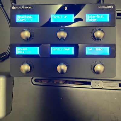 Singular Sound BeatBuddy with Footswitch, Midi Maestro and Midi adapter image 3