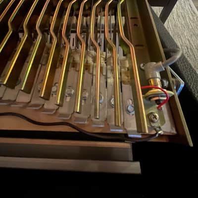 Rhodes Mark II Stage 73-Key Electric Piano 1979 - 1983 - Black Flat Top image 12
