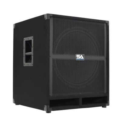 Pair of SEISMIC AUDIO 18" PA POWERED SUBWOOFER Active Speakers 500 Watts Each image 2