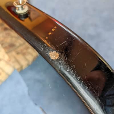 Squier Mexican P Bass 1998 Gloss Black image 5