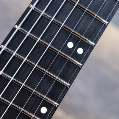 Ernie Ball Music Man Kaizen 7-String Chalk White Multi-Scale Electric Guitar w/Case image 10