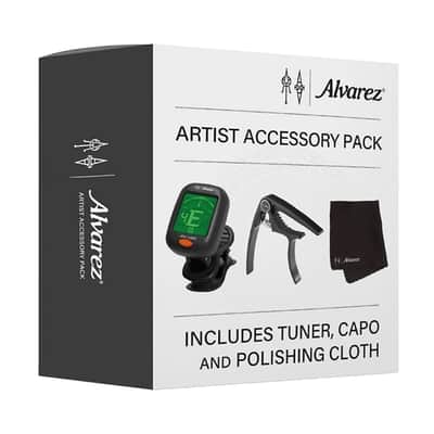 Alvarez AF60AGP OM/Folk Acoustic Guitar Pack image 10