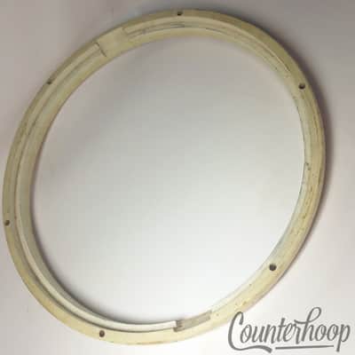 *Ludwig Victory 14" Maple Wood Hoop/Rim Snare Drum 6-Lug Resonant Side WW2 40s* image 2