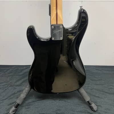 Used Squier FSR Bullet Strat Stratocaster Electric Guitar HH Black 2010 image 18