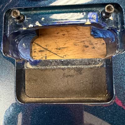 Used Ibanez RG1570 Prestige Team J. Craft Electric Loaded Guitar Body 2002 - Mirage Blue Made in Japan image 13