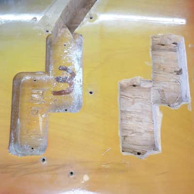 Vintage 1975 Fender P-P Precision Bass Double P-Bass Sunburst 4-Bolt Body mid-1970s image 22