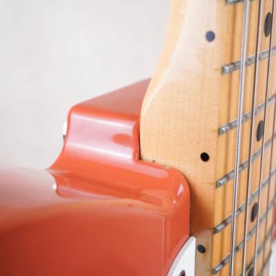 Fender Traditional '50s Telecaster MIJ 2022 Fiesta Red Japan w/ Bag image 15