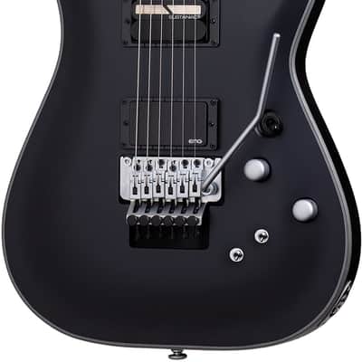 Schecter Damien Platinum-6 FR S Satin Black image 1