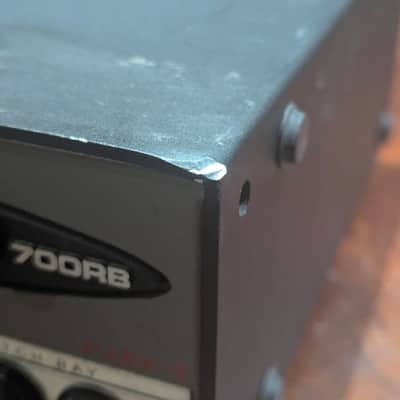 Gallien-Krueger 700RB-II 450-Watt Biamp Bass Amp Head 2010s - Black / Silver image 2