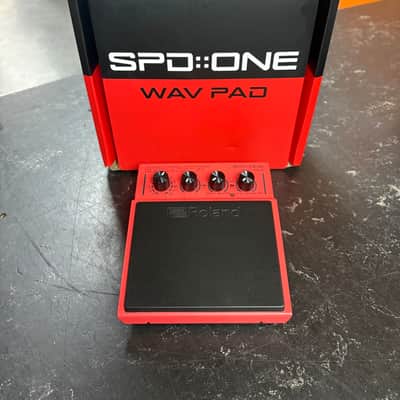 Roland SPD::One WAV Digital Percussion Pad 2010s - Red image 1