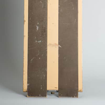 National  Grand Console Model 1050 Double Eight Lap Steel Electric Guitar (1949), ser. #V15591, original brown hard shell case. image 4