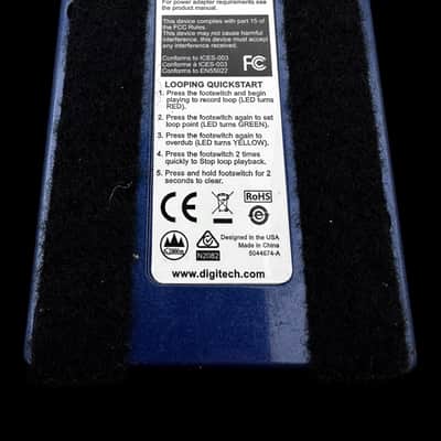 DigiTech JamMan Vocal XT Looper 2010s - Blue X5149 image 5