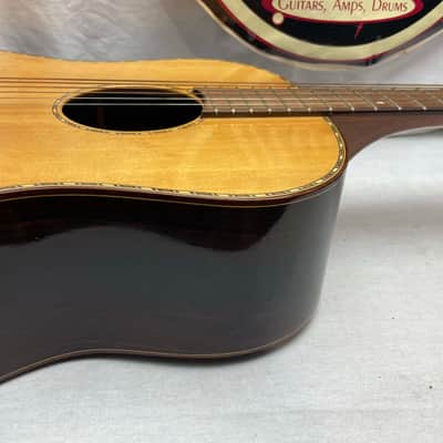 Petros Guitars High Cliff Rose Acoustic Guitar with Case image 8