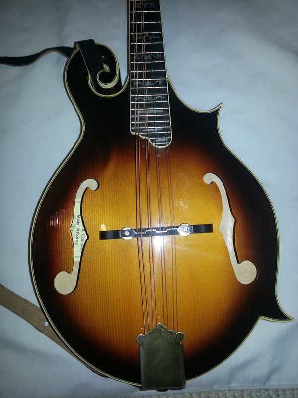 **reduced** Sigma SM-6S F-5 style Mandolin Sunburst Solid Spruce Top w/HSC **reduced** image 1
