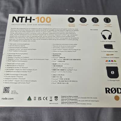 RODE NTH-100 Professional Over Ear Headphones 2022 - Present - White image 4