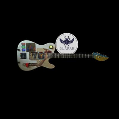 Scarab Guitars DeLorean Time Machine Guitar - Serial #001 - Playable Work of Art Guitars image 1