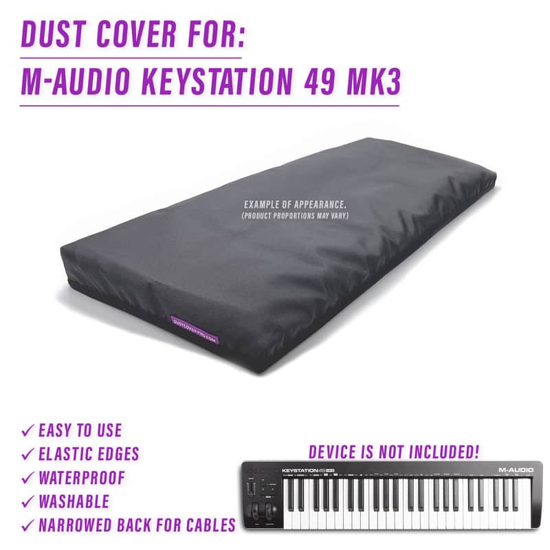 DUST COVER for M-Audio Keystation 49 Mk3 image 1