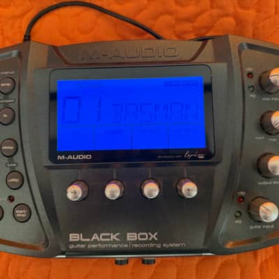 M-Audio Black Box Guitar Multi-Effect Processor, plus manual and CD image 1