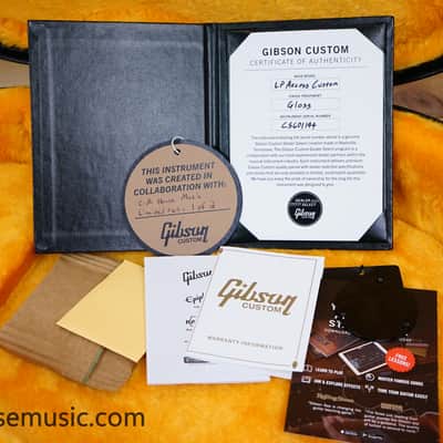 Gibson Custom Shop Les Paul Axcess Custom Figured - Charcoal Widow Burst - 1 of 2 image 20