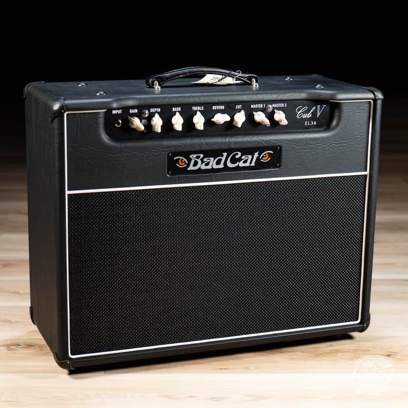 Bad Cat Cub V 40W Hand-Wired EL34 Tube 1x12 Combo w/ Footswitch & Cover image 1