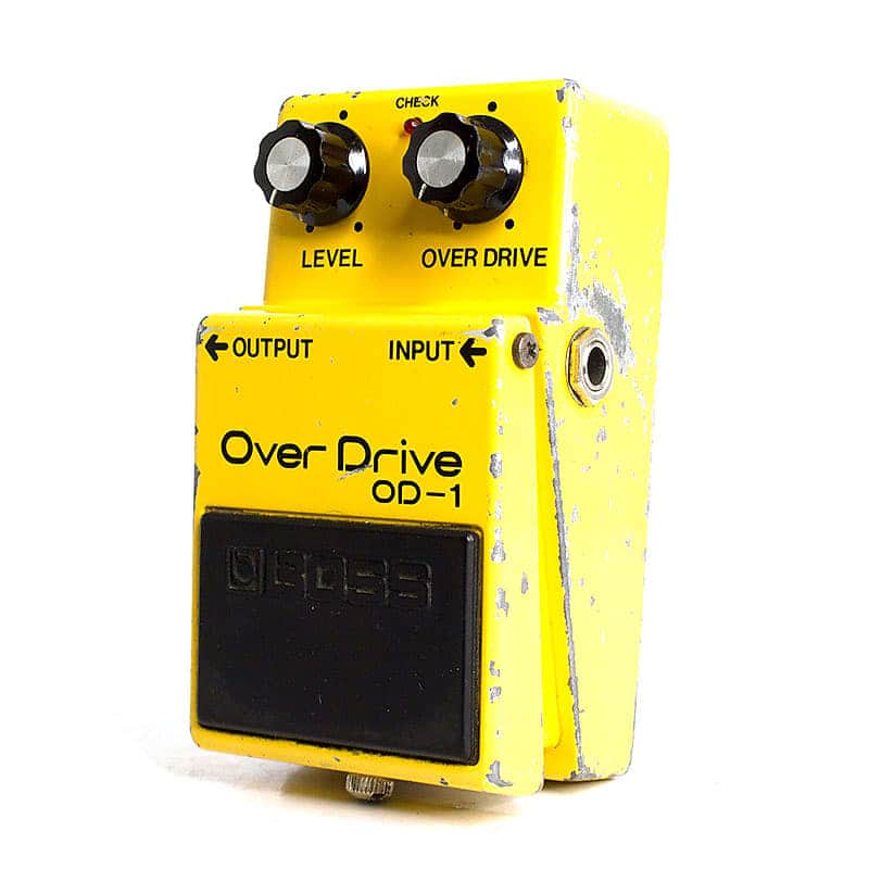 BOSS Over Drive OD-1 （NEC : μPC4741C） Boss OD-1 Overdrive | Reverb
