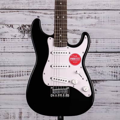 *DEMO* Squier Mini Strat V2 Electric Guitar | Black image 1