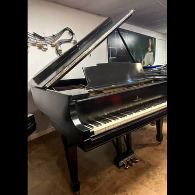 Steinway & Sons Model M – Ebony Grand Piano – 5'7 image 2