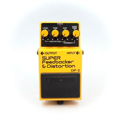 Boss DF-2 Super Feedbacker and Distortion 1985 Made In Japan Guitar Effect Pedal 527500 image 2