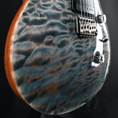 PRS Custom 24 Artist Grade One-Piece Quilt Indigo #899 image 12