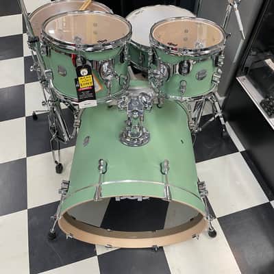 PDP Concept Maple 5-Piece Drum Kit With Stands Current - Mint Green image 3
