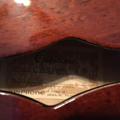 Epiphone Casino Matsumoku 1981 Antique Sunburst image 3