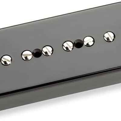 Seymour Duncan SP90-3b Custom P-90 Bridge Pickup, Black Cover image 1