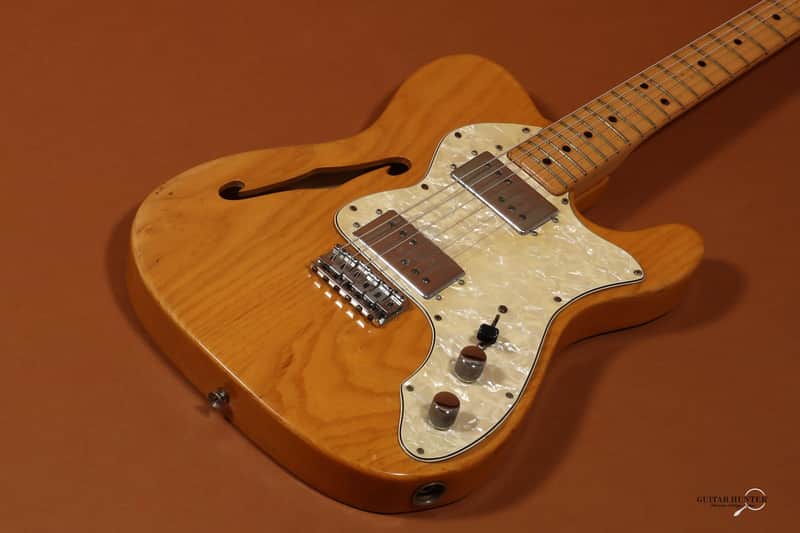 1972 Fender Telecaster Thinline - Natural - All Original image 1
