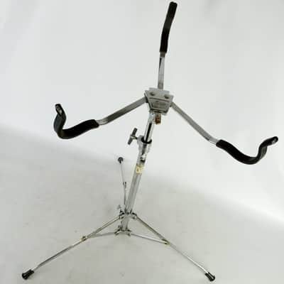 Ludwig Snare Drum Stand#1355 Atlas Basket Rockers Black/White Tripod Vintage 60s image 1