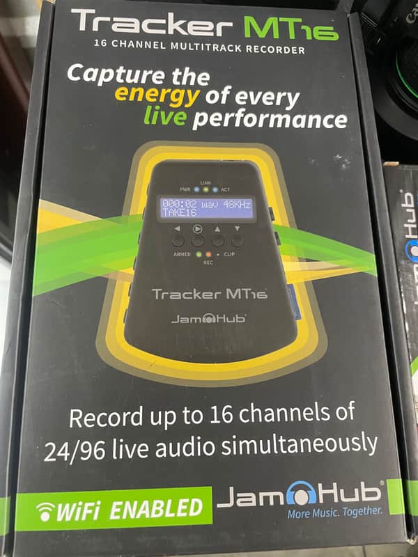 JamHub Tracker MT16 Multi-Track Audio Recorder image 1