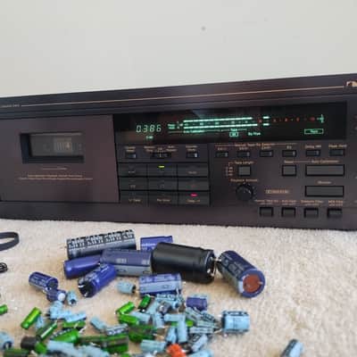 Nakamichi  CR-7 Cassette Deck Recapped Serviced RARE REMOTE INCLUDED 90 day warranty 120v image 11