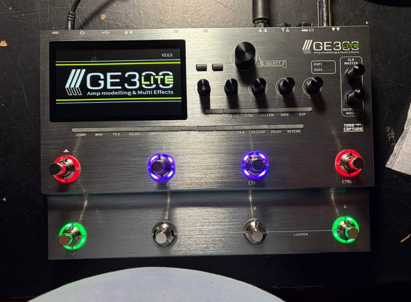 MOOER GE300 Lite Guitar Effects Pedal Multi FX Processor image 1